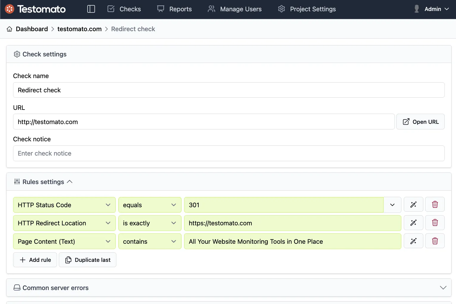 Monitoring for developers