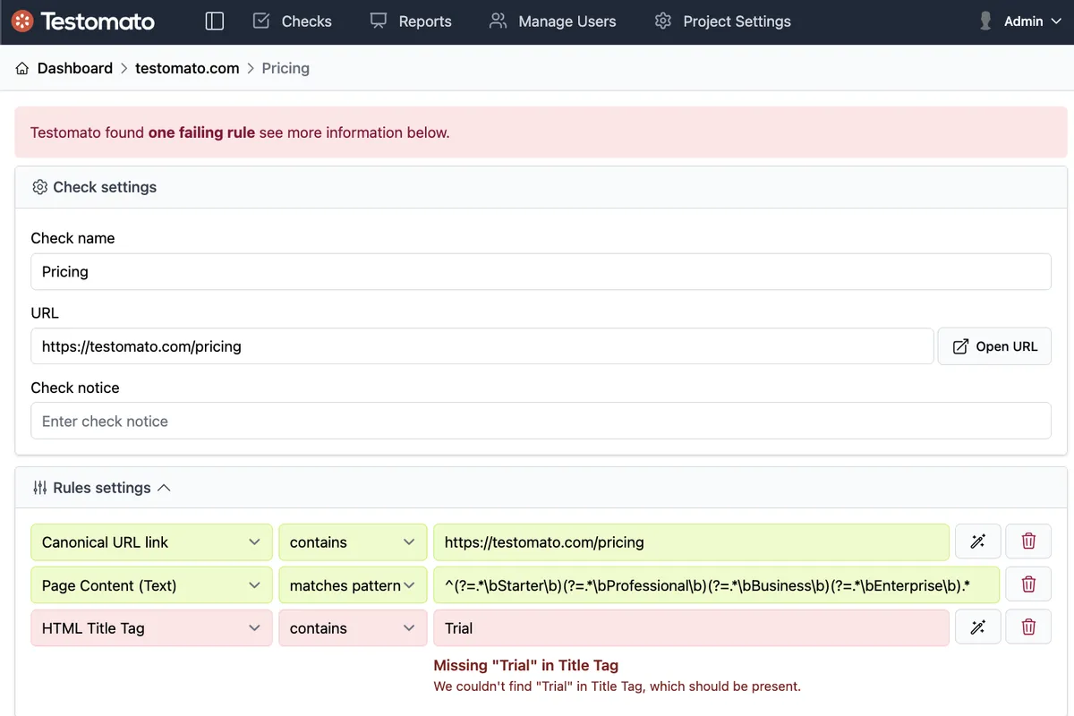 Monitoring for marketers